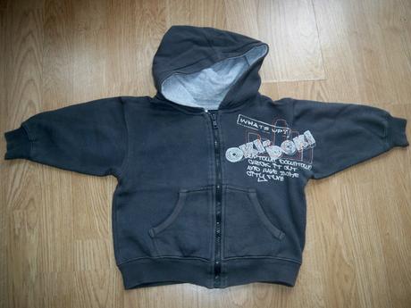 Sivá mikina s kapucňou, palomino,98