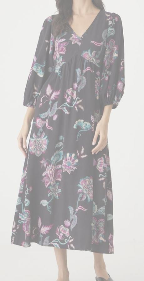 Maxi  tmavosede saty medicine, m