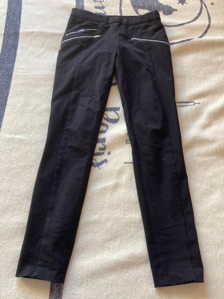 Zara nohavice so zipsami, zara,34