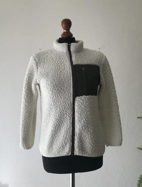 Štýlová dievčenská "teddy" bunda, bonprix,140