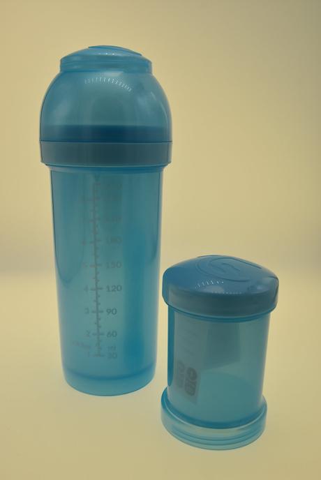 Kojenecká fľaša twistshake čierna, twistshake