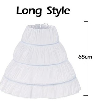 Spodnička kruh pod šaty rôzne dĺžky nový, 34 - xs