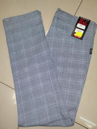 Chlapčenské elegantné nohavice le.i. káro, 128 / 134 / 146 / 164 / 170