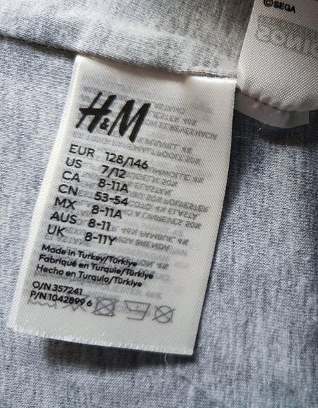 Čiapočka sonic, h&m,128