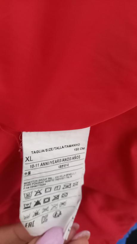 Zimna vetrovka benetton, benetton,152