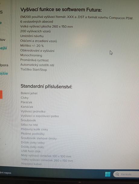 Vyšivací stroj,
