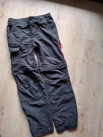 Turistické nohavice výborný stav, decathlon,146