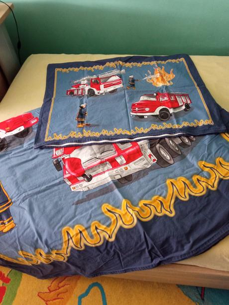 Obliečky hasičské matejovský, šírka (cm): 140,dĺžka (cm): 200