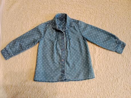 Riflová košeľa, kiki&koko,104