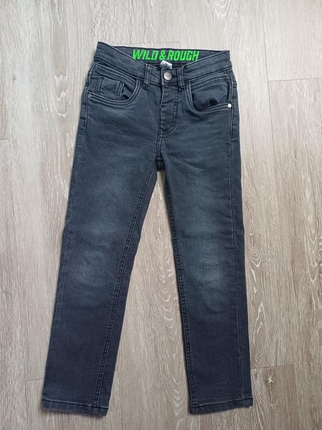 Zateplene jeansy, dopodopo,128