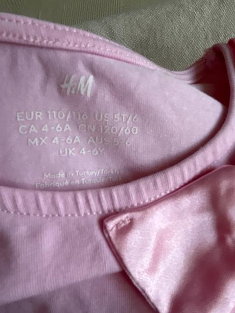 Elegantné tričko s mašľou h&m, h&m,110