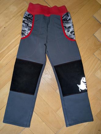 Zateplene softshellove nohavice, 116