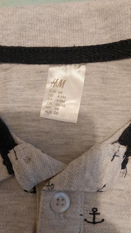 Polokošeľa h&m 68, h&m,68