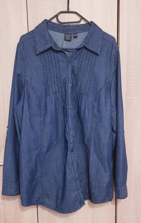 Riflová košeľa 46/48, 46