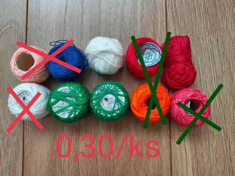 Bavlnky na vyšivanie, 