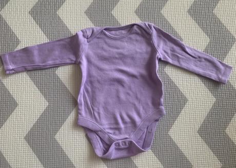 Bavlnené body s dlhým rukávom, f&f,68