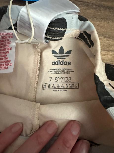 Dievčenské legíny, adidas,128