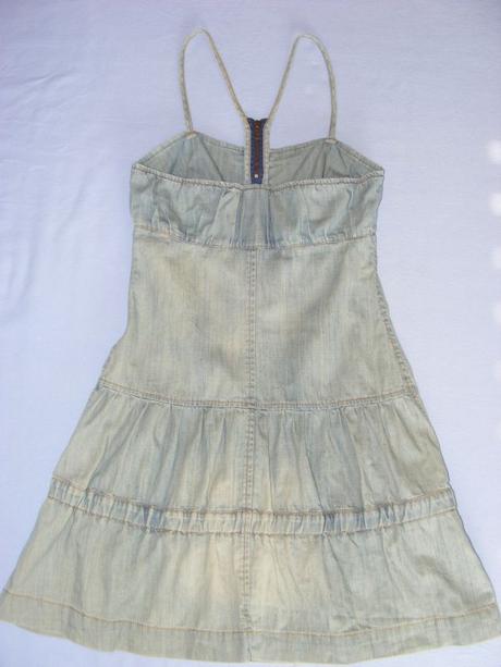 Rifľové šaty zn. donna karan, dkny,s