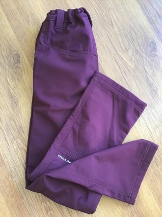 Softshellové nohavice, alpine pro,152