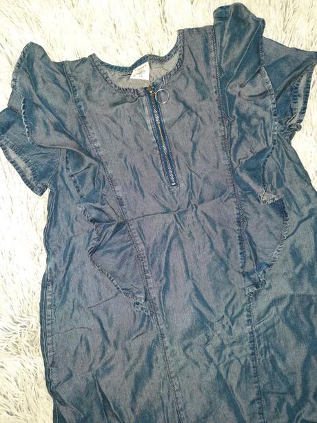 Šaty s volánom, lindex,128