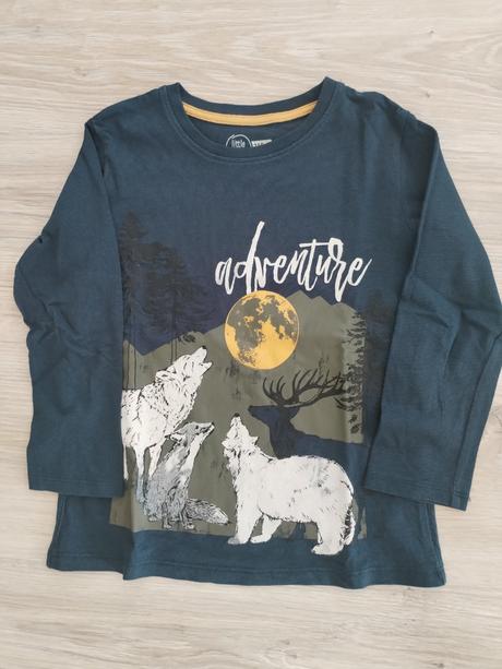 Tričká s dlhým rukávom 110/116, 110