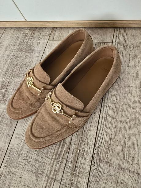 Kožene mokasiny hugo boss, hugo boss,39