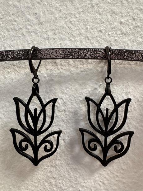 Tulipány náušnice,