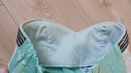 Tyrkysove kratke šaty, m