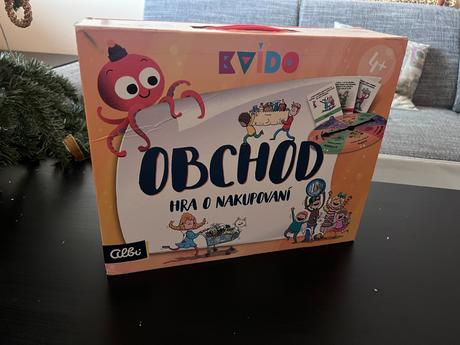 Spoločenská hra obchod - hra o nakupovaní, 