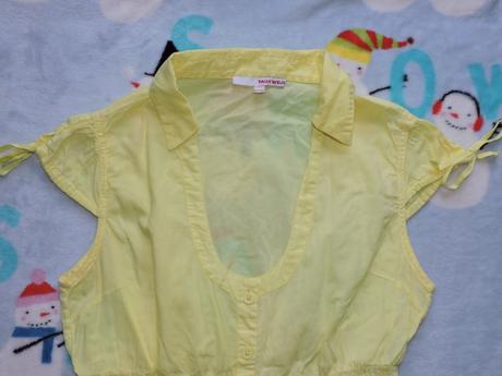 Žltá bluzka, tally weijl,s