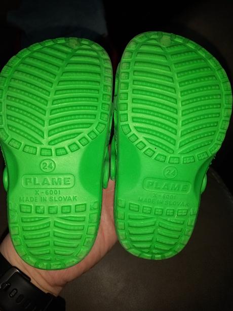 Kroksy zelené vel.24, 24