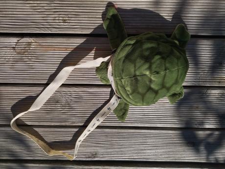 Ruksak-taska plysova korytnacka pre skolkara, 