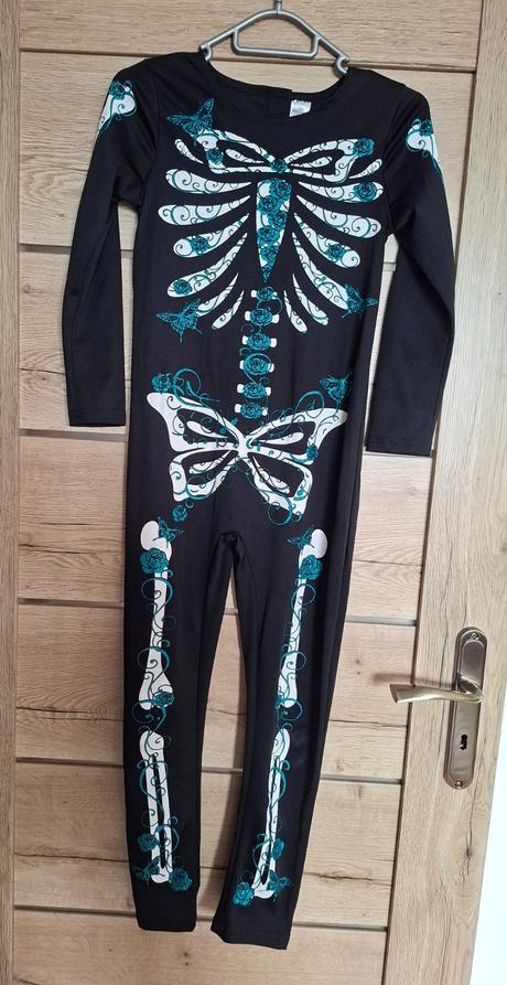 Halloween kostým kostlivec pre dievča, 