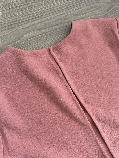 Ružové šaty formálne, h&m,s