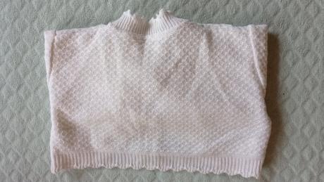 Biele slávnostné bolerko sveter, 104