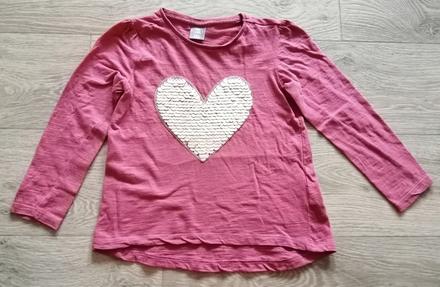 Tričko s premieňajúcim sa srdcom, pepco,116