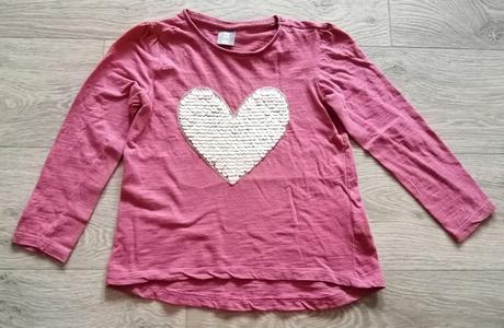 Tričko s premieňajúcim sa srdcom, pepco,116