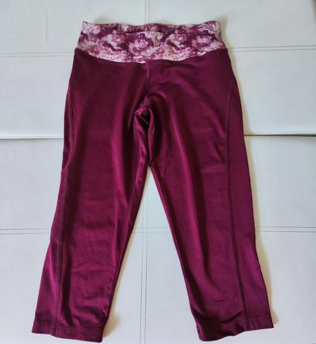 Športové trištvrťové legíny, s