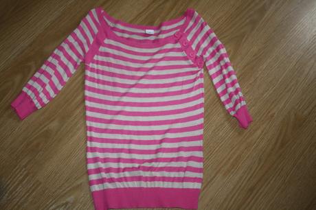 Pásikavý svetrík, new look,s