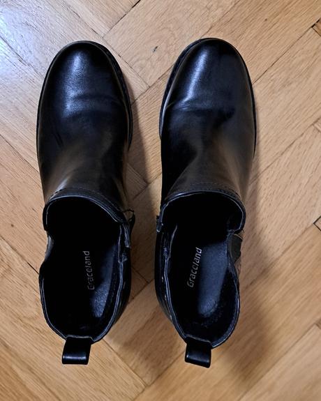 Topánky čierne, graceland,39