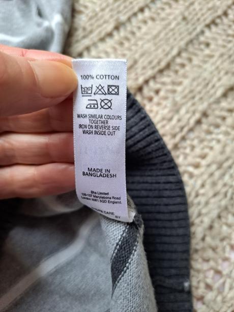 Makky nepichavy pulover 100perc bavlna, 146