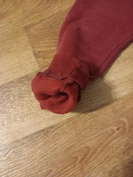 Bordové tepláky 116 zateplene, 116