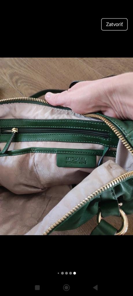 Dámska kožená kabelka, michael kors