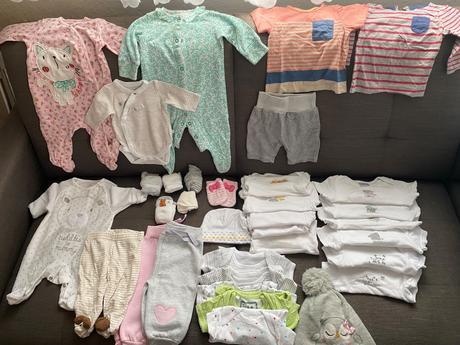 Balík oblečenia 0-3mesiace, 50–62