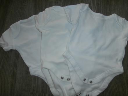 Balík 3ks body s krátkym rukávom, 50–62