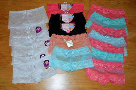 Dámske krajkované nohavičky, l / m / s / xl