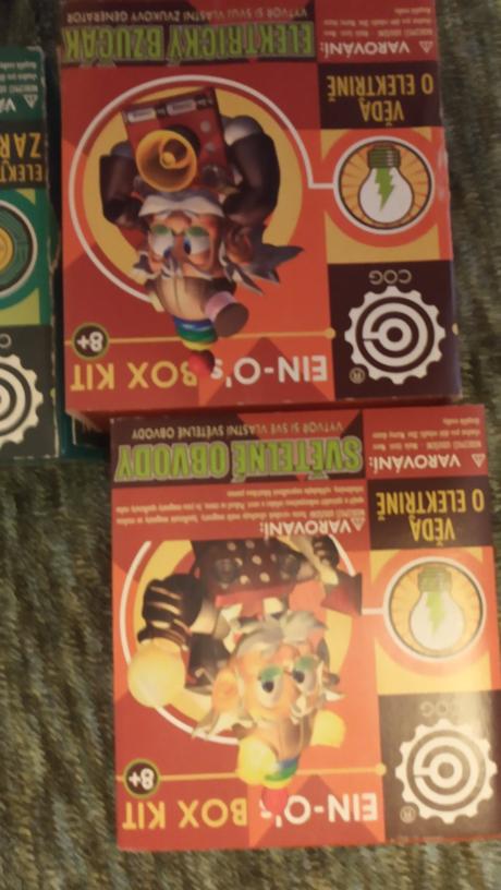 Detske vedecke pokusy ein-o s box kit 9ks, 