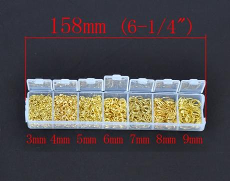 Spojovacie krúžky balenie 1500 kusov,