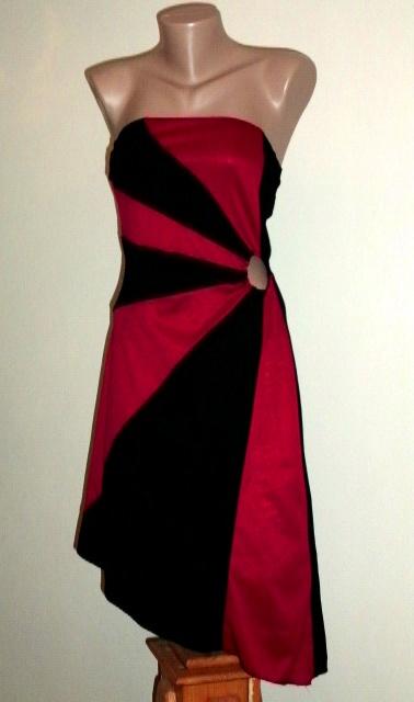 Štýlové asymetrické šaty za skvelú cenu, m