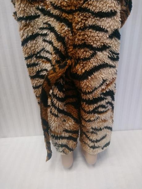 2 dielny kostým fleesový tigrík, carna 2-3r 92-98, 